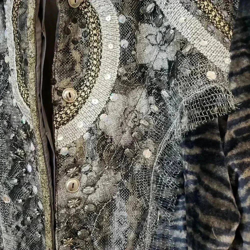 Sandy Starkman - Boston Proper Embellished Jacket - Picture 3 of 9